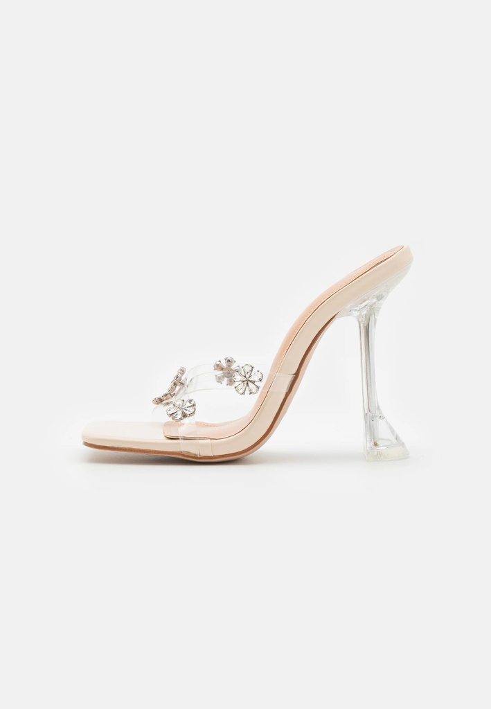 SIMMI London - Mules à talons - écru