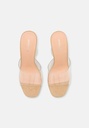 EVEN & ODD - Mules à talons - transparent