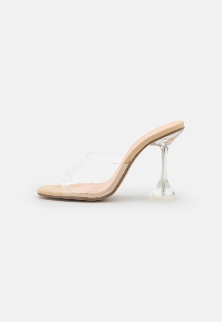 EVEN & ODD - Mules à talons - transparent
