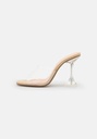 EVEN & ODD - Mules à talons - transparent