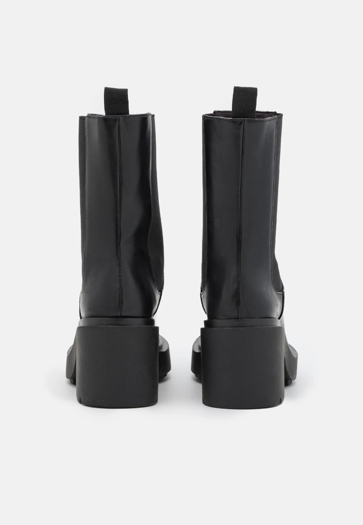 MONKI - Boots à plateforme - noir