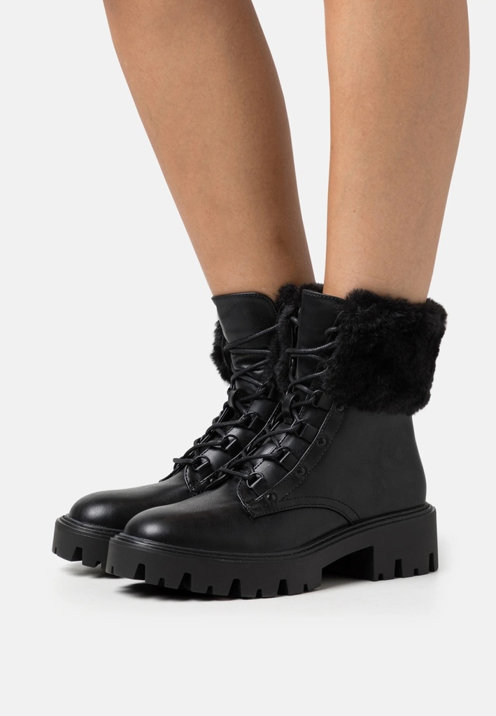 Anna Field - Bottines à plateau - noir