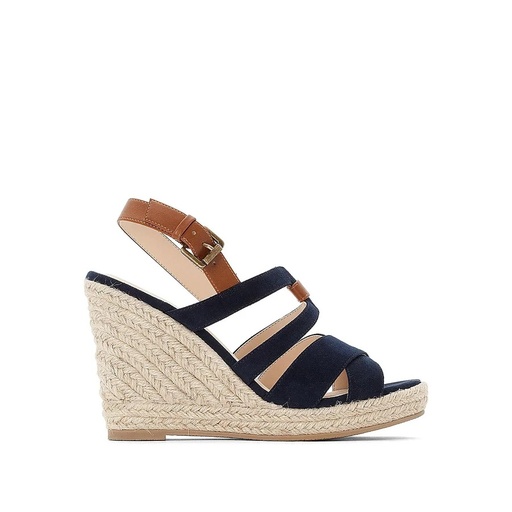 La Redoute Collections - Sandales talon haut compensé